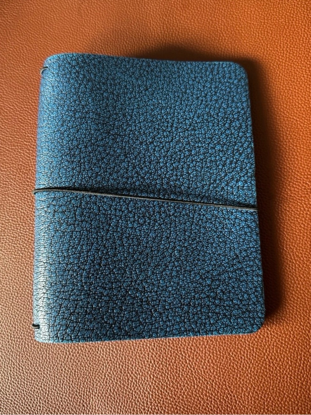 A6 The Leather Quill Shop Blue Cover